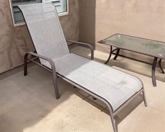 AS-IS Outdoor Lounger #2