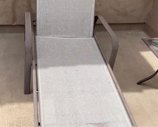 AS-IS Outdoor Lounger #2