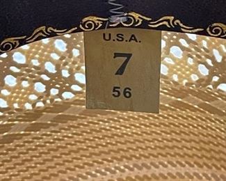 Cuernos Chuecos 100x Cowboy Hat	Sz 7	