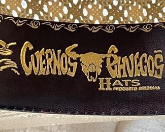 Cuernos Chuecos 100x Cowboy Hat	Sz 7	