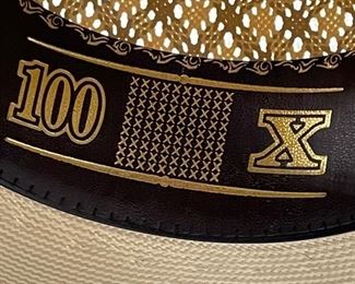 Cuernos Chuecos 100x Cowboy Hat	Sz 7	