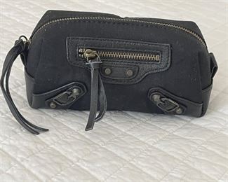 Balenciaga Leather Cosmetic Pouch Wallet	6.5in x 3in tall	
