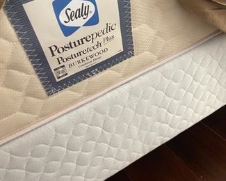 Queen Size Sealy Posturepedic Posturetech Plus Burkewood	60in x 78in	
