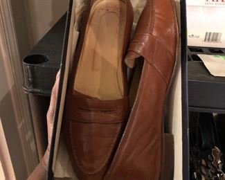 Ralph Lauren butter leather penny loafers