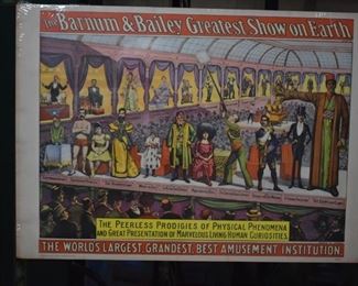 These are  Master Pieces in Circus History. Produced in 1960 by the Circus World Museum in Baraboo, Wisconsin.  We have 2 sets of these 1 set is still rolled.