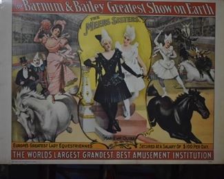These are  Master Pieces in Circus History. Produced in 1960 by the Circus World Museum in Baraboo, Wisconsin. We have 2 sets of these 1 set is still rolled.