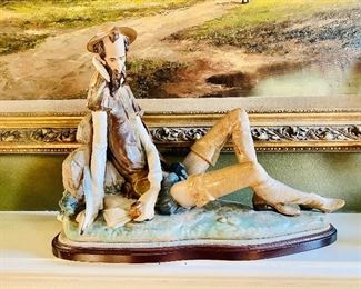 Lladro Don Quixote double signed and numbered 