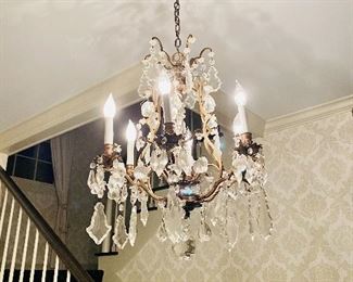 Foyer Crystal chandelier 