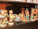 Many Vintage Hummel Pieces