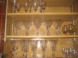 Vintage Crystal Wine goblets