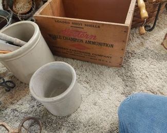 A great wooden crate!