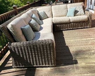 Ebel woven outdoor sectional