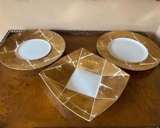 3 Bernardald Limoges Platters 12” $28 each