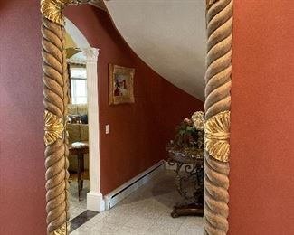 Large Gold Mirror 66” x 46” $1,750