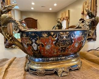 Elaborate Centerpiece Bowl  27” x 16” $325