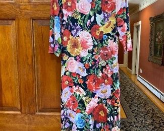 Long Alice & Olivia Dress feels like stretchy cotton Size 8/10 $60