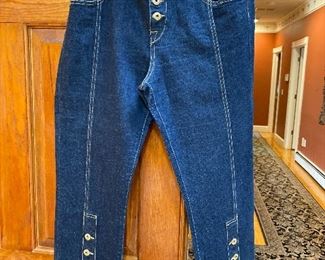 Jonathan Simkhai Rinsed denim E Cig Jeans Size 30 $250 