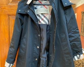 Burberry Brit Rain Coat (WITH LINER in the next photo) Size 8 $345