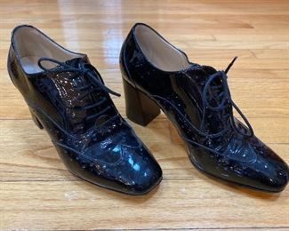 Hobbs London Black Leather Shoes Size 39 $45