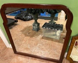 Mirror 37” x 38” $85 (minor scratches)