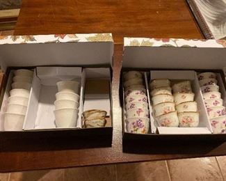 Collection of demi cups $45