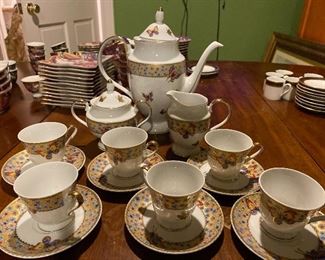 Depos T. Limoges Italy Tea Service for 6 $425