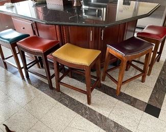 5 Pier One Stools $65 each