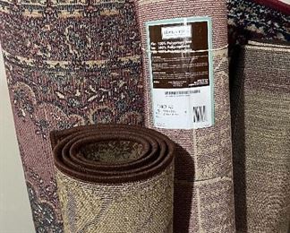Various area rugs