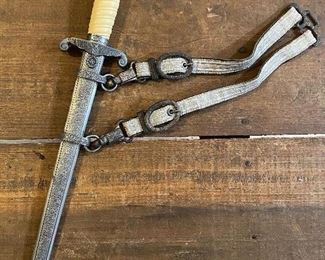 WW2 Nazi/German Army Dagger with Hanger ( Tiger )