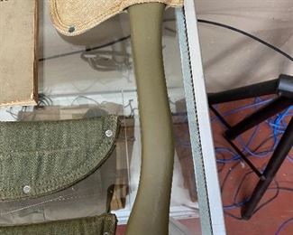 WW2 U.S. Hand Axe with Cover