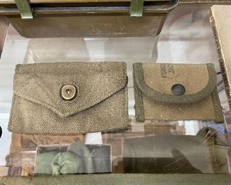 WW2 U.S. First Aid Pouches