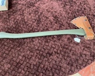 WW2 U.S. Axe with Cover