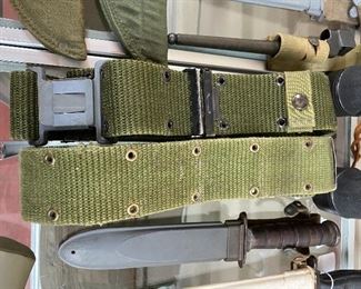 U.S. Military Web Belts