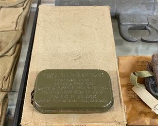Case of 10 WW2 Era First Aid Packets