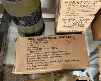 U.S. Trioxane Compressed Fuel