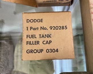 U.S. Military Dodge Fuel Tank Filler Cap in Box