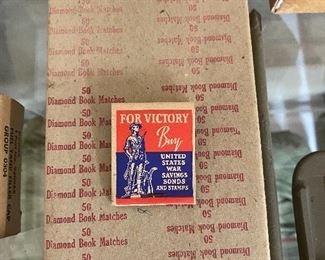 Case of WW2 Victory Cover Diamond Seal Matches