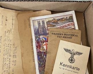 U.S. and German Paper Ephemera