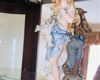 FLORENCE GIUSEPPE ARMANI GIRL WITH FLOWERS