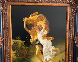 H. MATHEWS OIL ON CANVAS PAINTING
34”L x 30”W