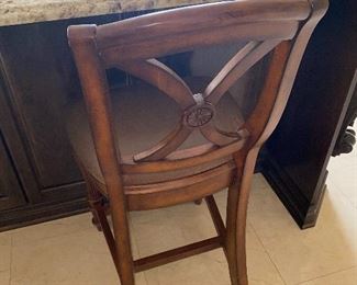 WOODEN BAR STOOLS