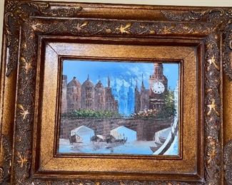 OIL ON CANVAS PAINTING