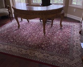 WOOL AREA RUG
122”L x 93”W