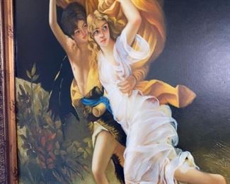 H. MATHEWS OIL ON CANVAS PAINTING
34”L x 30”W