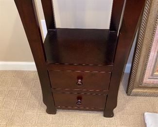 TWO DRAWER SMALL TABLE