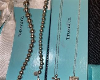 TIFFANY & CO. STERLING SILVER JEWELRY