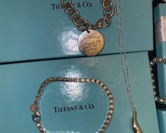 TIFFANY & CO. STERLING SILVER JEWELRY
