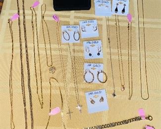 10K AND 14K SOLID GOLD JEWELRY