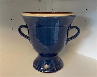 Pottery barn vase w/handles