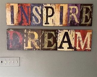Inspire/Dream signs